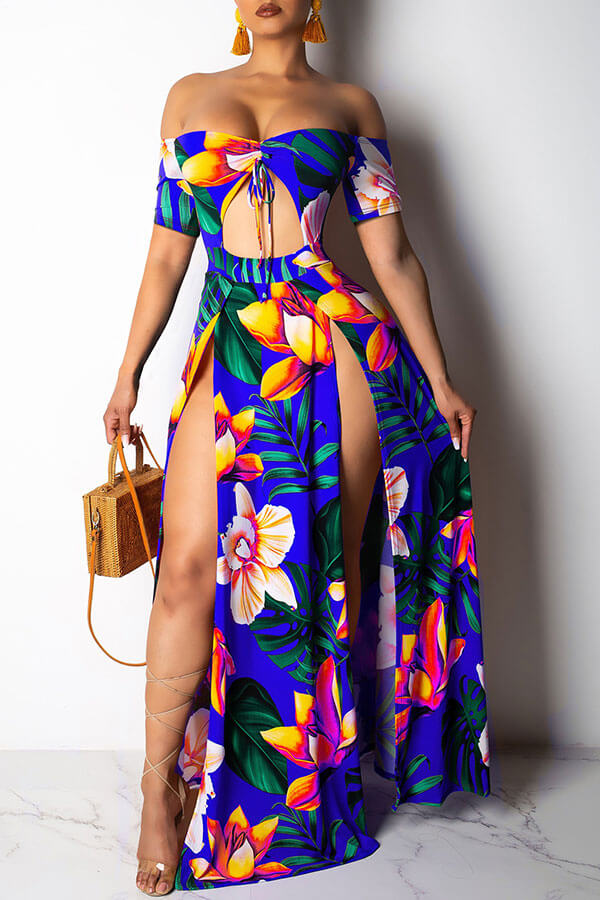 Lovely Off The Shoulder Printed Ankle Length A Line Dress(With Elastic, Blue
Lovely Off The Shoulder Printed Ankle Length A Line Dress(With Elastic, Blue