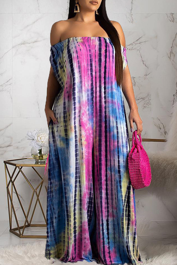 Lovely Stylish Off The Shoulder Printed Light Pink Loose One-piece Jumpsuit
Lovely Stylish Off The Shoulder Printed Light Pink Loose One-piece Jumpsuit