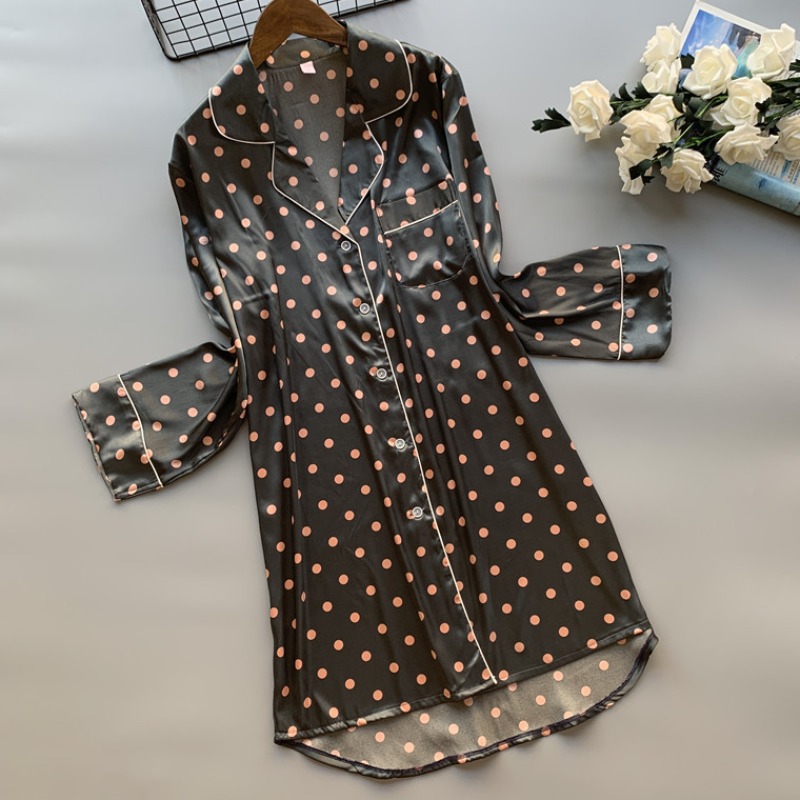 lovely Leisure Dot Print Black Sleepwear
lovely Leisure Dot Print Black Sleepwear