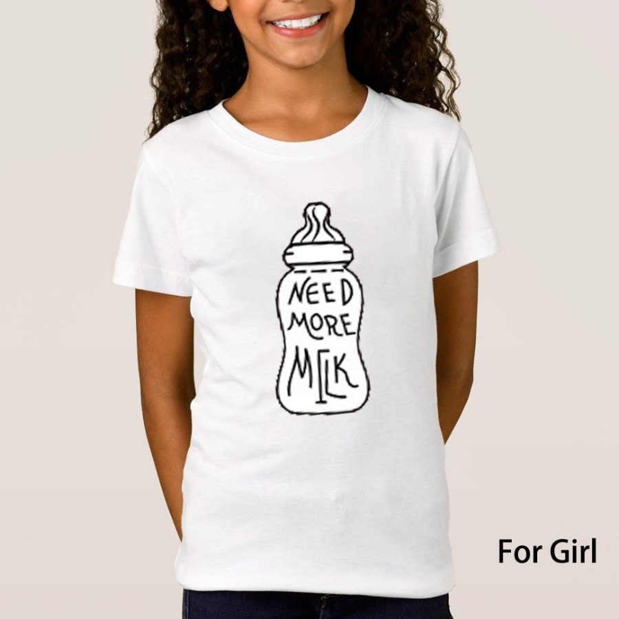Lovely Casual O Neck Letter Print Girl T-shirt, Girls 
Lovely Casual O Neck Letter Print Girl T-shirt, Girls