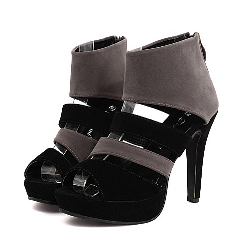 minimalist stiletto gladiator sandals