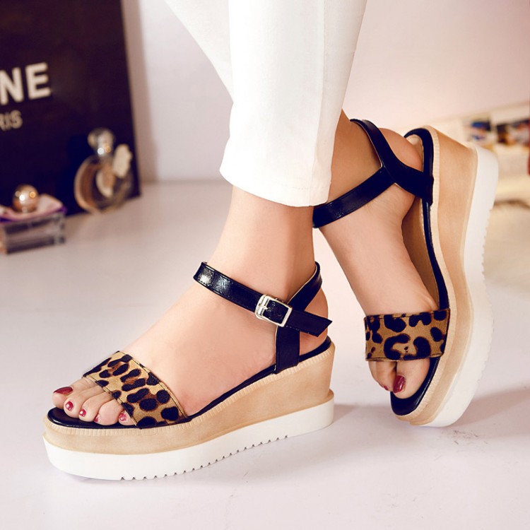 yellow leopard print heels