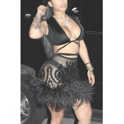 See-Through Style Two Pieces