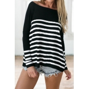 Stay With Me Striped Loose T-shirt