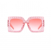 LovelyStylish Pink Plastic Sunglasses
