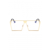 LovelyTrendy Gold Frame PC Sunglasses