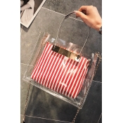 Lovely Fashion Striped Red Clutches Bags