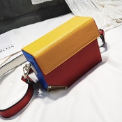 Lovely Vogue Patchwork Red Messenger