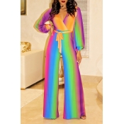 Lovely Euramerican Loose Multicolor Twilled Satin 