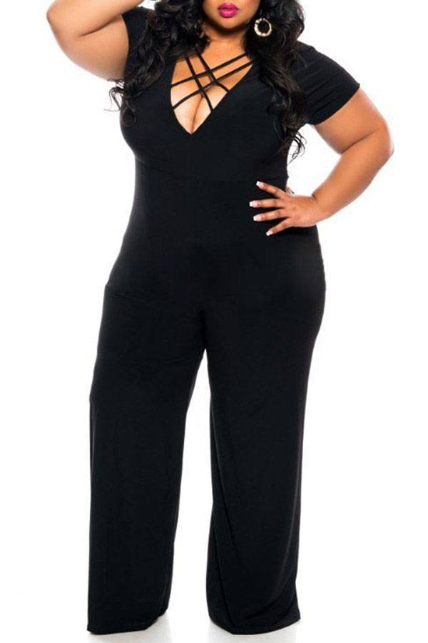 plus size one piece jumpsuit