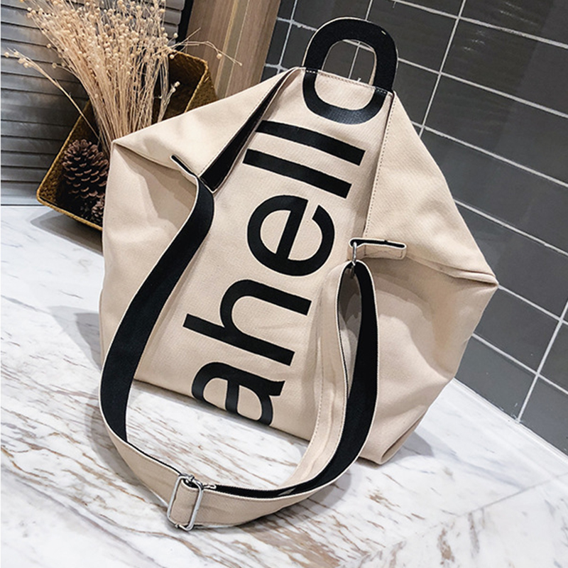 

Lovely Fashion Letter Printed White Crossbody Bag