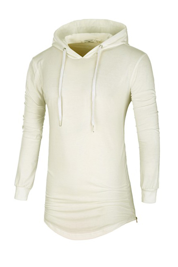 

Lovely Casual Hooded Collar White Hoodies