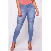 Lovely Street Skinny Baby Blue Jeans