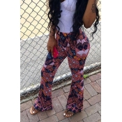 Lovely Trendy Printed Multicolor Pants