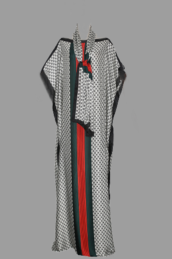 

Lovely Casual Loose White Floor Length Plus Size Dress