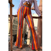 Lovely Casual Striped Multicolor Pants