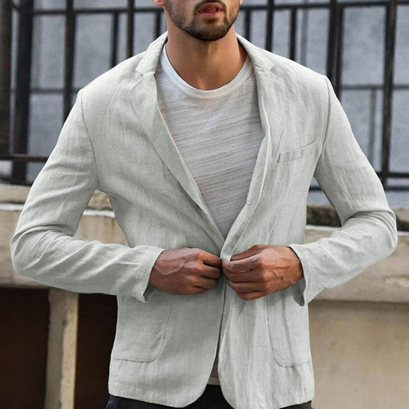 Cheap Formal Wear Lovely Casual Turndown Collar Grey Formal Wear