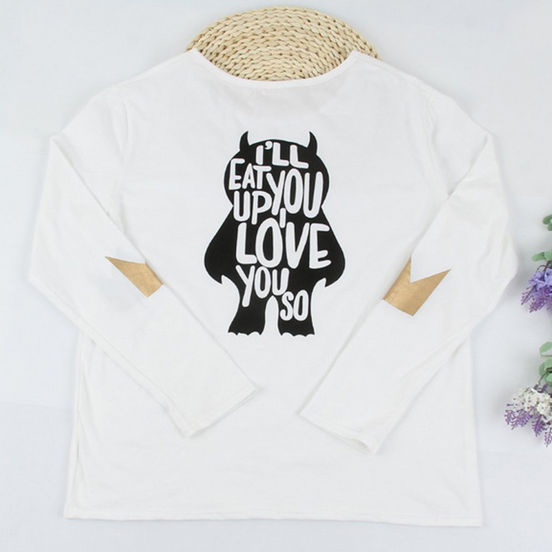 

Lovely Family Printed White Father T-shirt