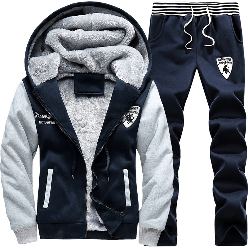 

Lovely Casual Patchwork Deep Blue Two-piece Pants Set