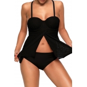 Lovely Sexy Flyaway Black Bra Sets