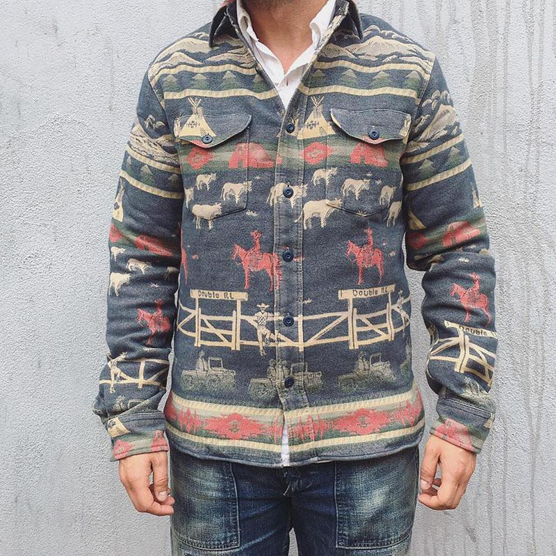 

Lovely Bohemian Print Smoky Grey Jacket