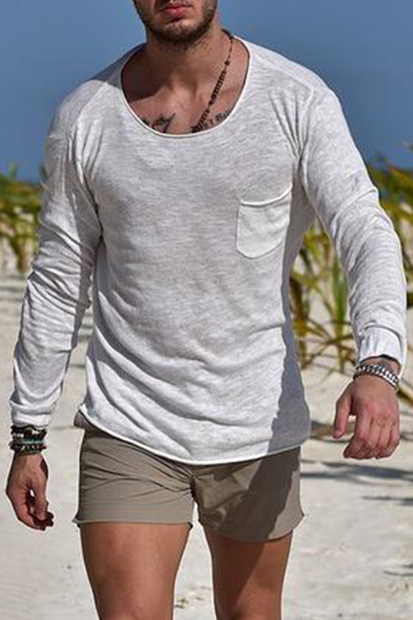 

Lovely Leisure Basic White T-shirt