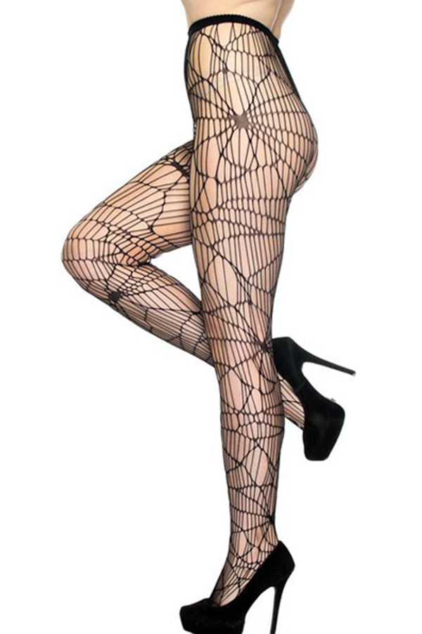 

Lovely Sexy Hollow-out Black Bodystocking