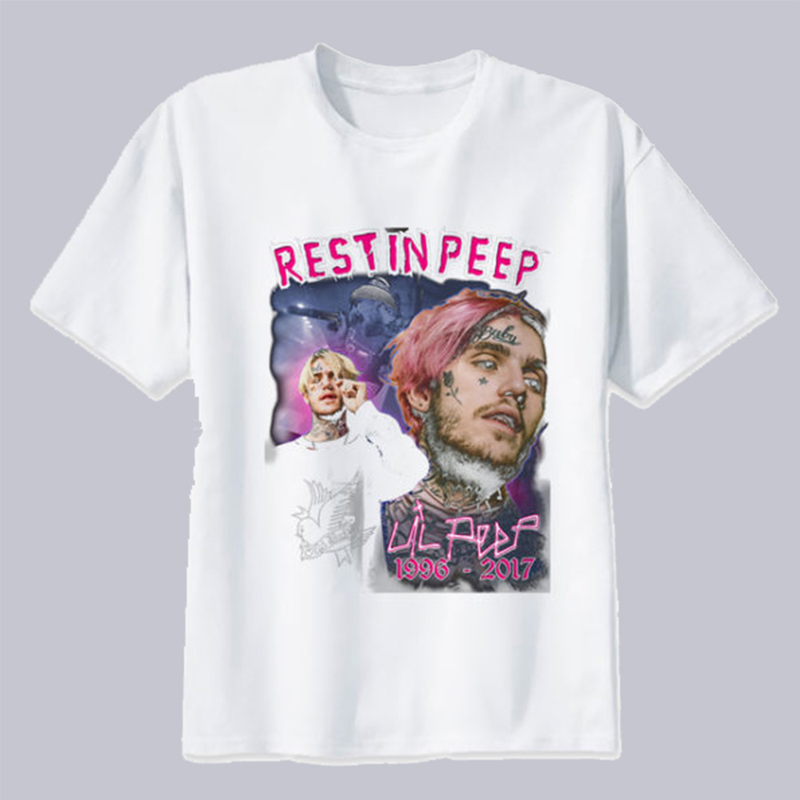 

Lovely Leisure Print Basic White T-shirt