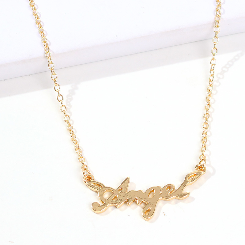 

Lovely Chic Gold Alloy Necklace