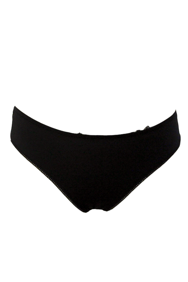 

Lovely Sexy Basic Black Panties