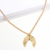 Lovely Sweet Gold Alloy Necklace