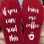 Lovely Cotton Fashion Letter Regular Socks