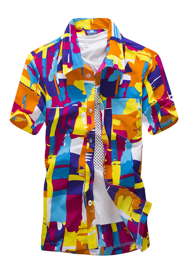 

Lovely Casual Print Croci Shirt