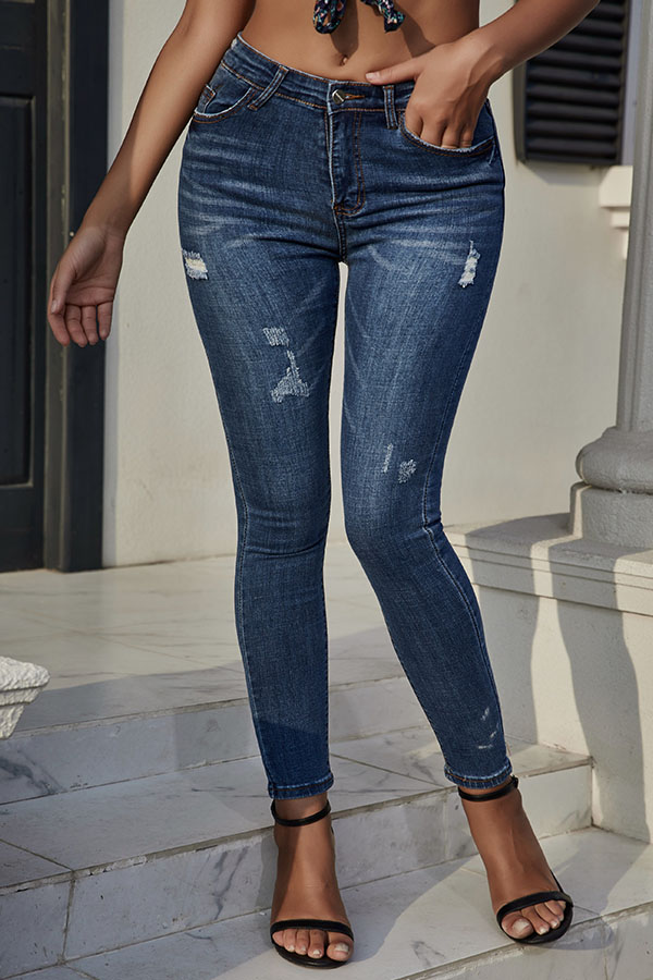 Jeans Lovely Casual Skinny Blue Jeans