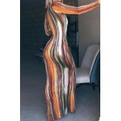 LW Tie Dye Bodycon Dress