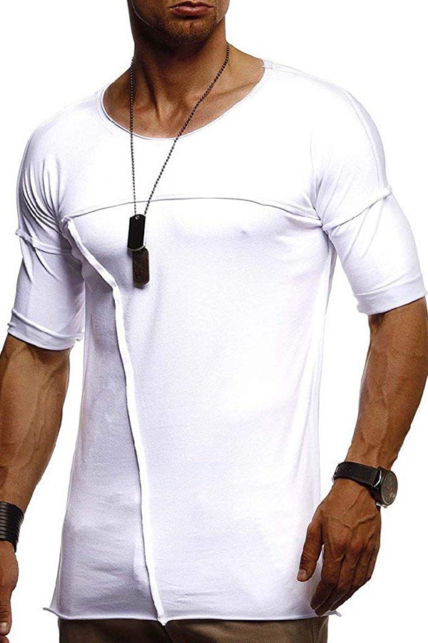 

Lovely Leisure Basic White T-shirt