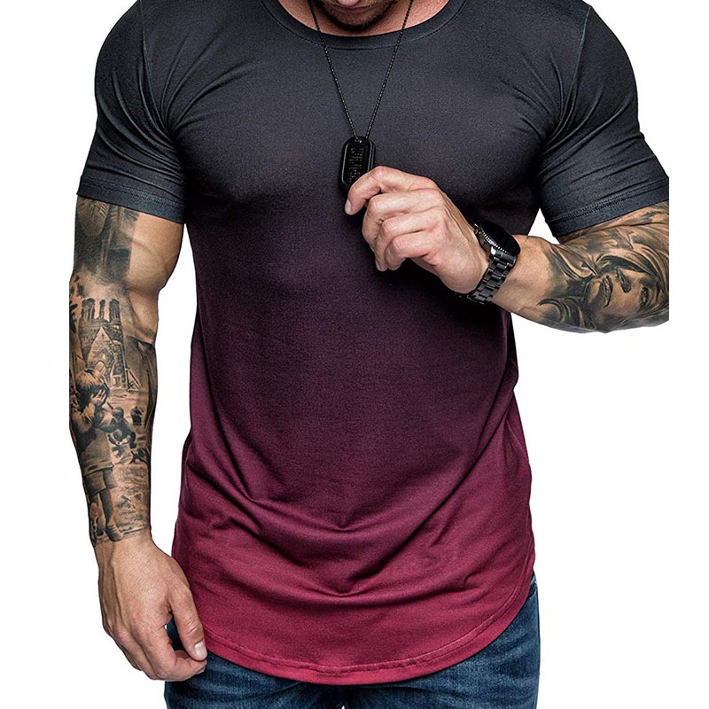 

Lovely Leisure Basic Print Red T-shirt