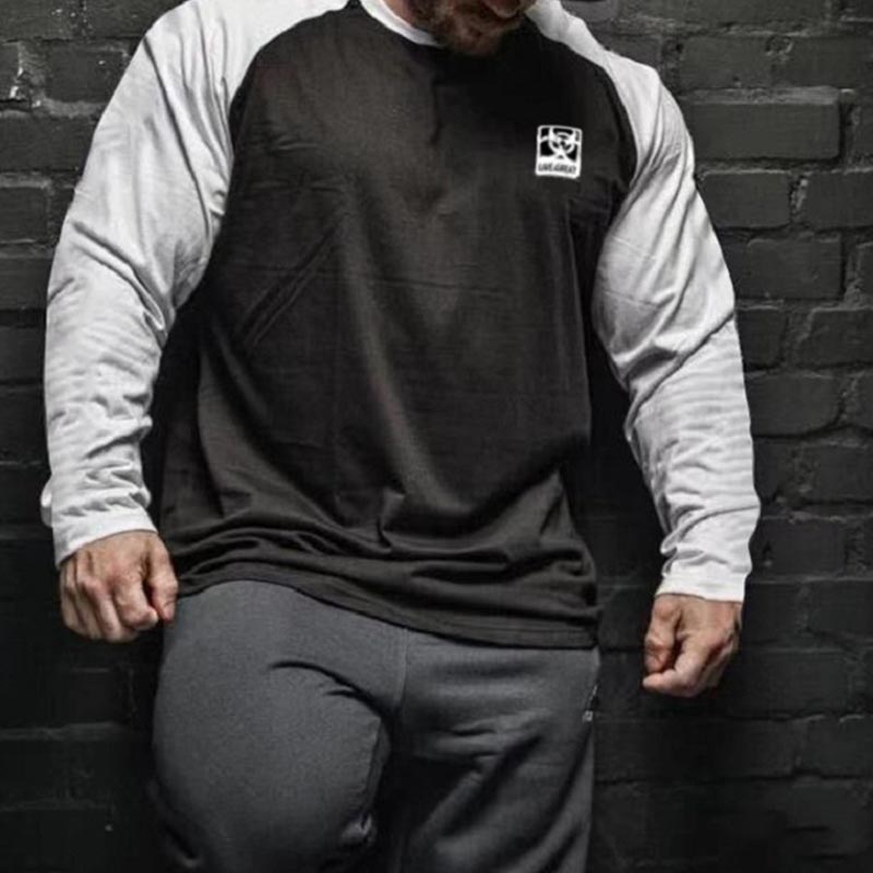 

Lovely Leisure Patchwork Black T-shirt