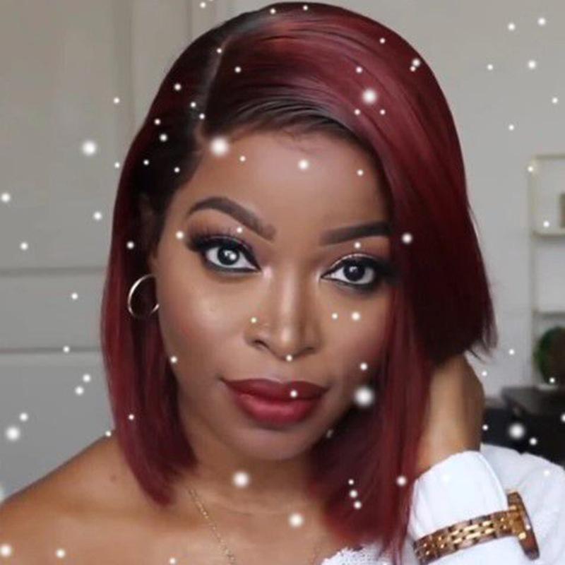 

Lovely Chic Wine Red Wigs