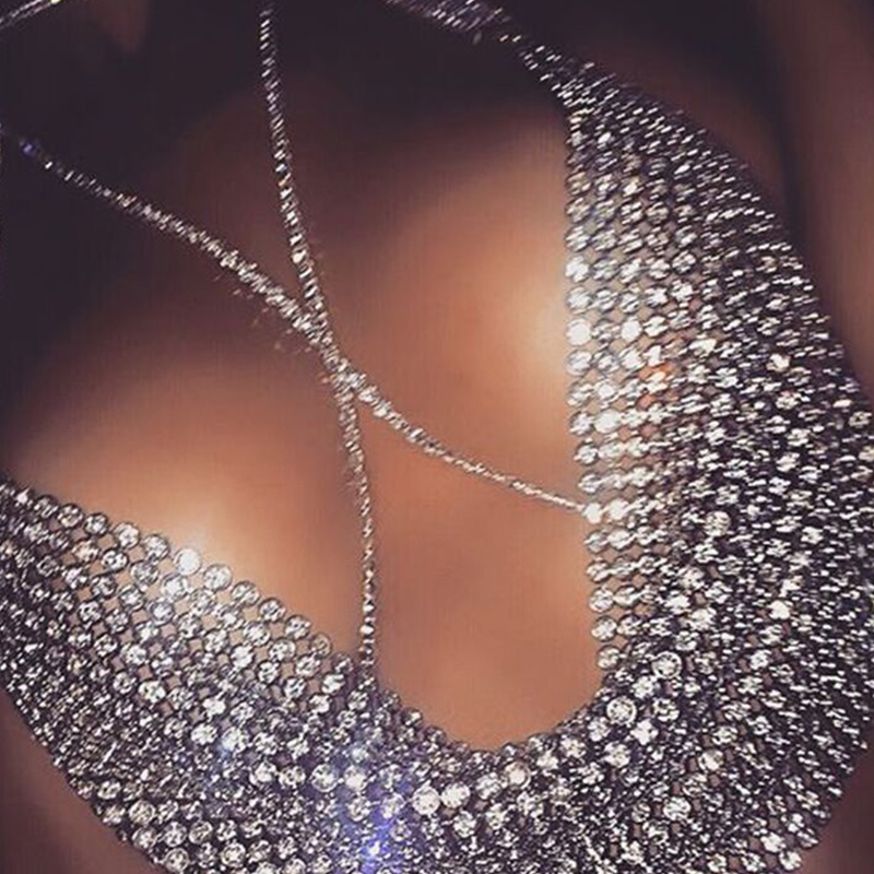 

Lovely Sexy V Neck Silver Intimates Accessories