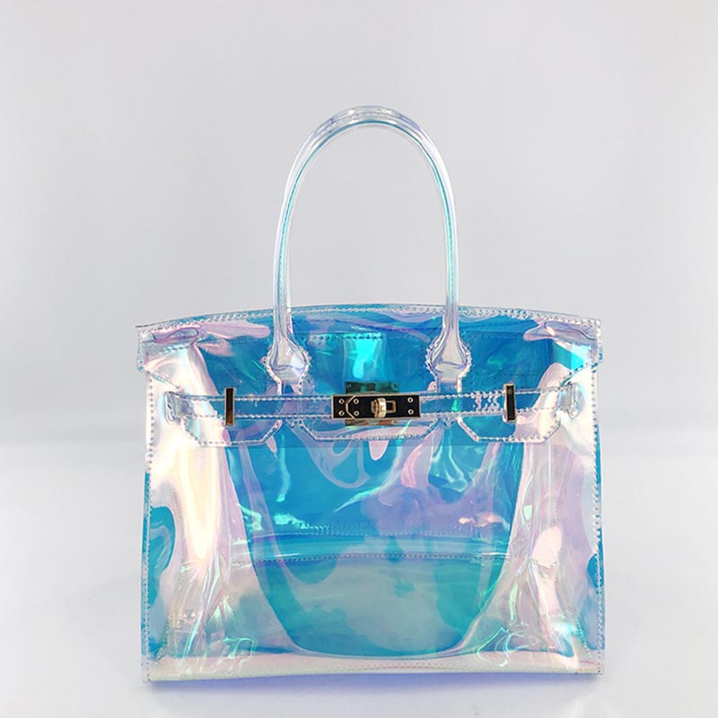 Lovely Trendy Seethrough Blue Crossbody Bag_Messenger Bag&Crossbody Bag_Bags_Accessories