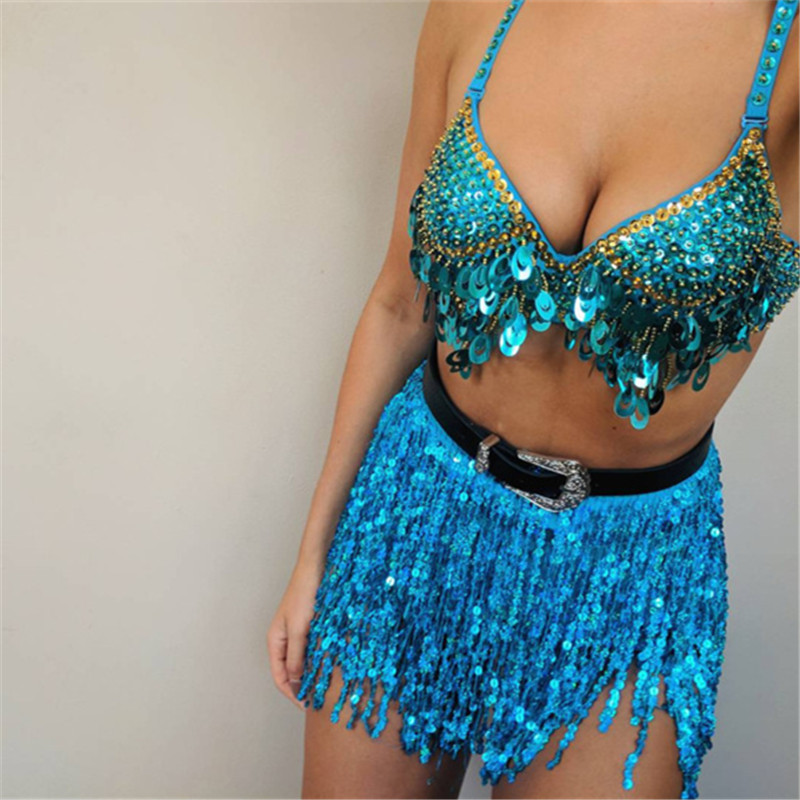 

Lovely Sexy Tassel Design Acid Blue Babydolls