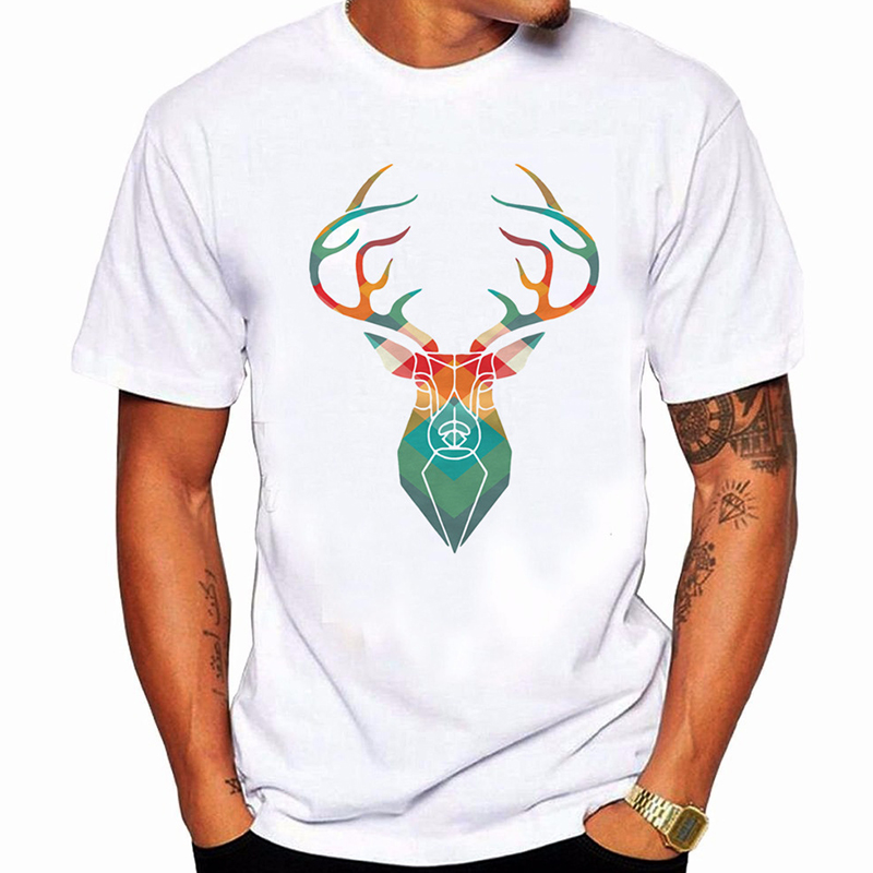 

Lovely Leisure Print White T-shirt