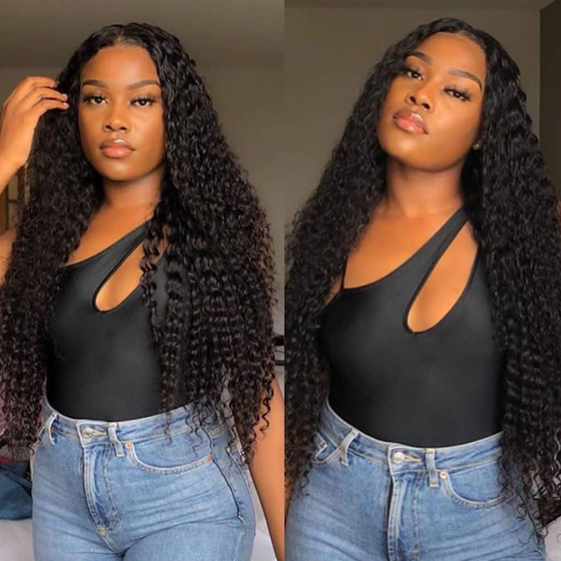 

Lovely Chic Curly Black Wigs