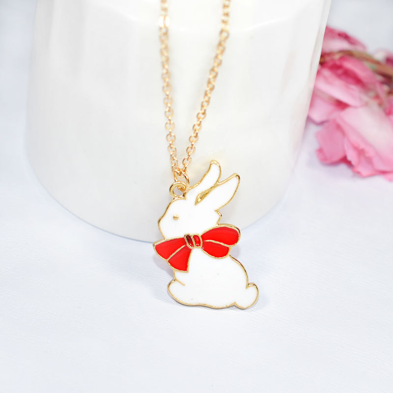 

Lovely Sweet Rabbit Gold Necklace
