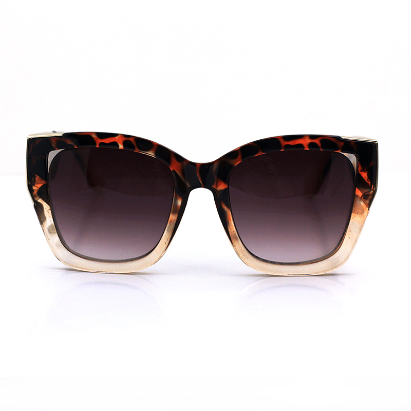 

Lovely Chic Print Brown Sunglasses