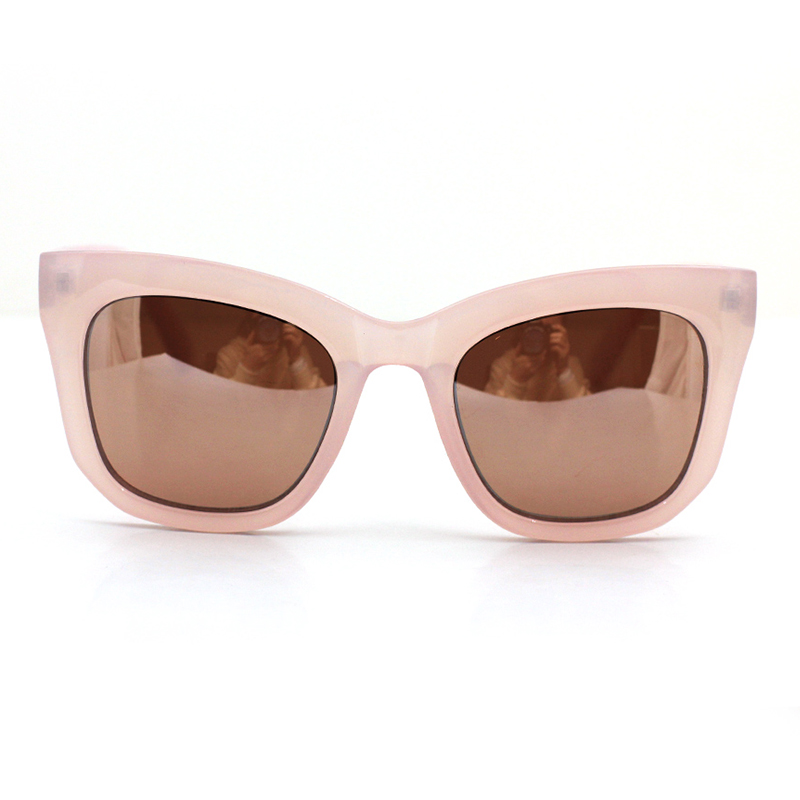 

Lovely Trendy Big Frame Design Pink Sunglasses