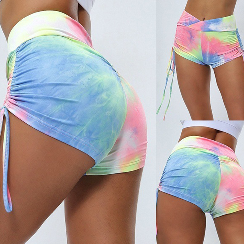 

Lovely Sportswear Tie-dye Multicolor Shorts, Multi