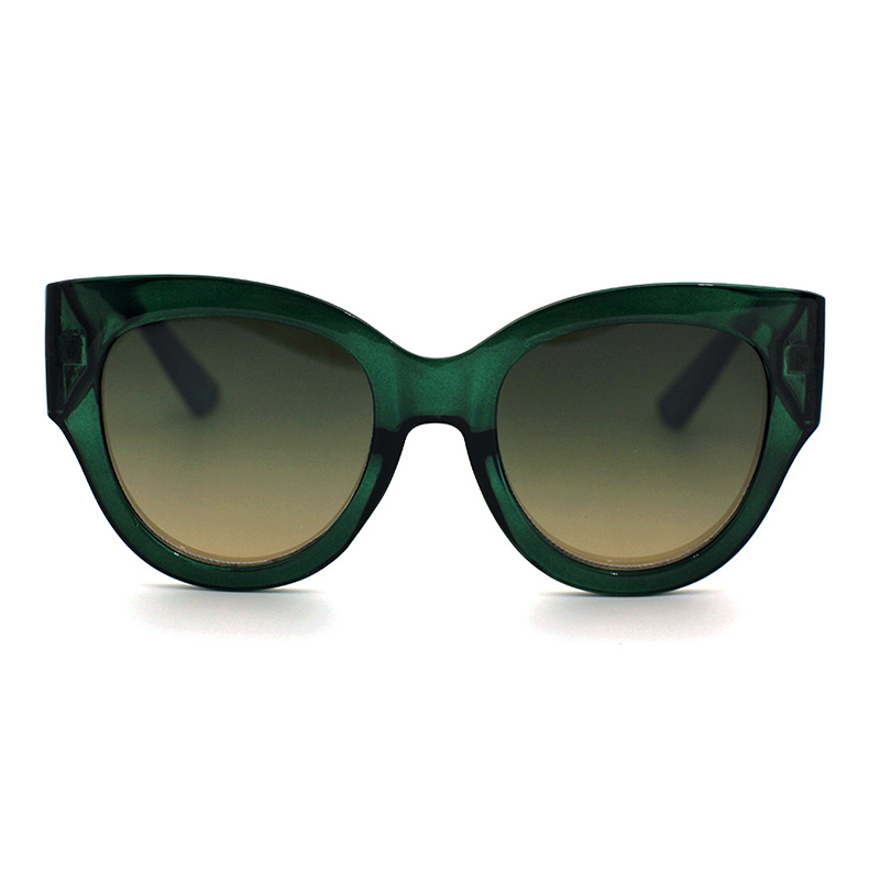 

Lovely Chic Big Frame Design Green Sunglasses
