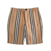 Lovely Casual Striped Print Boys Shorts